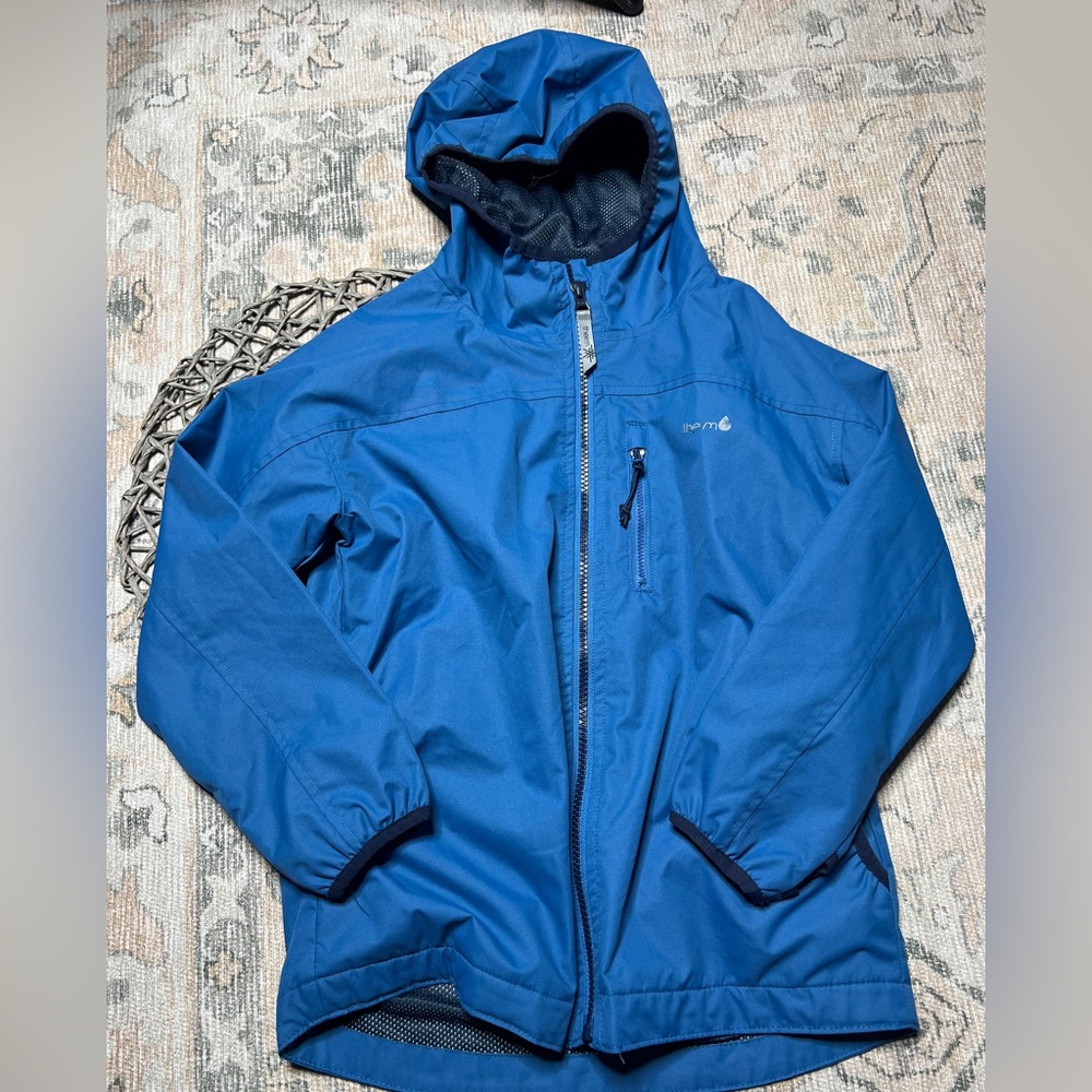 Kids Vibrant Blue Raincoat Therm